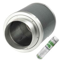 Filtro a carboni attivi 150 mm x 300 mm | Rhino Hobby 500 | Flangia da 150 mm | 425-600 m³/h