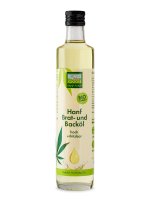 Olio di canapa biologico per frittura e cottura al forno Hemp Farm, 500 ml