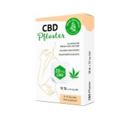 Cerotti CBD Hemp Health, 12 cerotti con 20 mg di CBD ciascuno