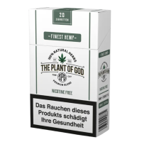 Sigarette sostitutive del tabacco Plant of God, confezione da 20