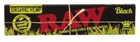 Carta Raw nera e verde, carta biologica, formato king size, sottile
